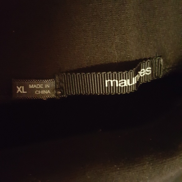 Maurice's black knit skirt - Picture 2 of 2